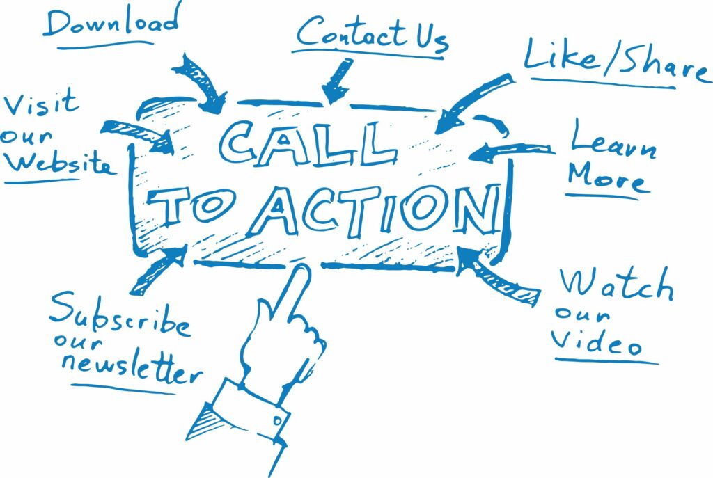 Different call to actions